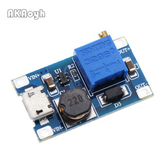 Mt3608 DC-DC 可調升壓模組 2A 升壓升壓模組,帶 MICRO USB 2V-24V 至 5V 9V 12V