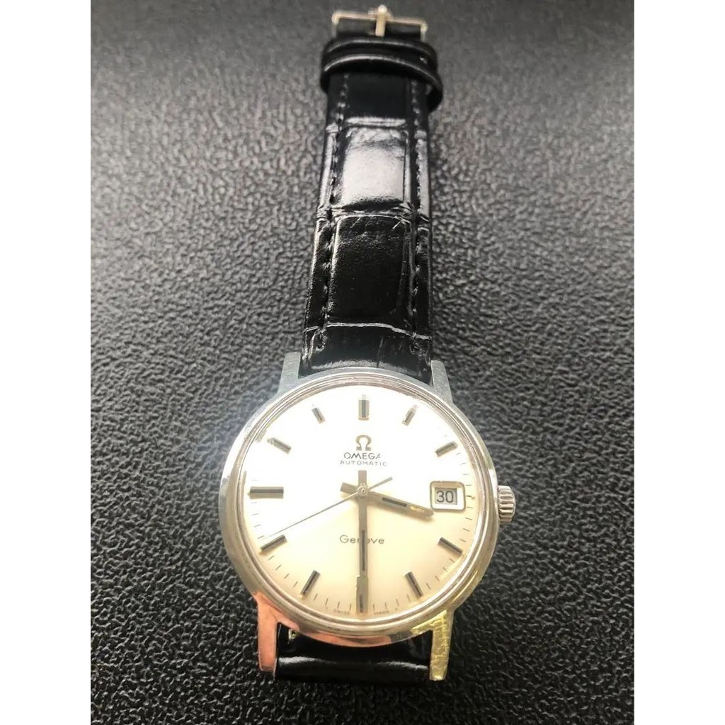 OMEGA 歐米茄 手錶 DATE Geneve 古董 日本直送 二手
