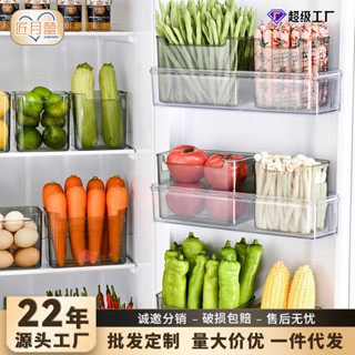 冰箱側門收納盒食品級食物分類置物架廚房蔬菜保鮮盒水果整理盒子