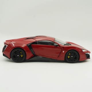 現貨1:18萊肯車模AUTOCRAFT 速度激情Lykan合金開門超跑模擬汽車模型