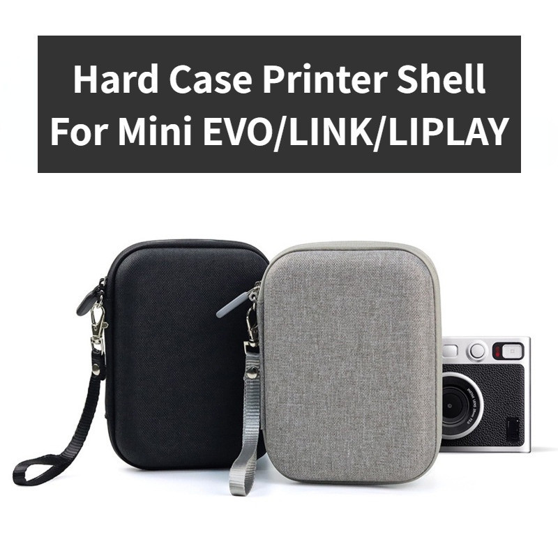 【】Instax Mini EVO/LINK/Liplay 打印機保護套 帆布硬殼 相機包