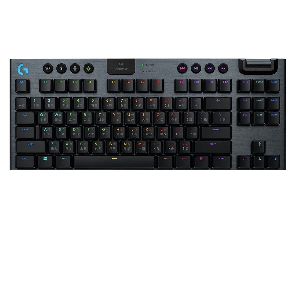 【Logitech 羅技】G913 TKL 無線機械鍵盤【類茶軸】