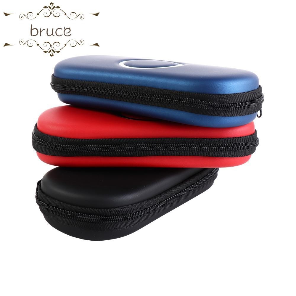 Bruce PSP 收納袋防靜電紅色/黑色/藍色保護袋旅行袋蓋適用於 PSP1000 2000 3000 防震 EVA