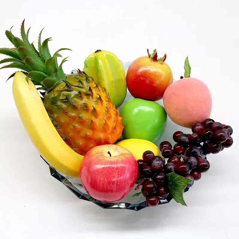 仿真水果✨水果模型✨仿真水果教具套裝塑膠蘋果水果蔬菜模型擺件假水果店擺設裝飾道具現貨免運