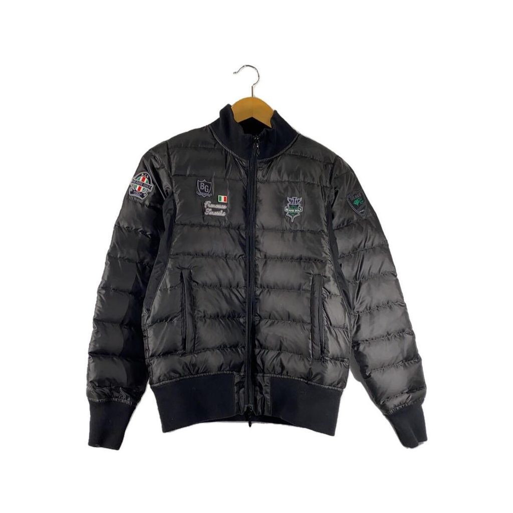 BEAMS 羽絨服 夾克外套聚酯纖維 黑色 用鴨絨或鵝絨填充 日本直送 二手
