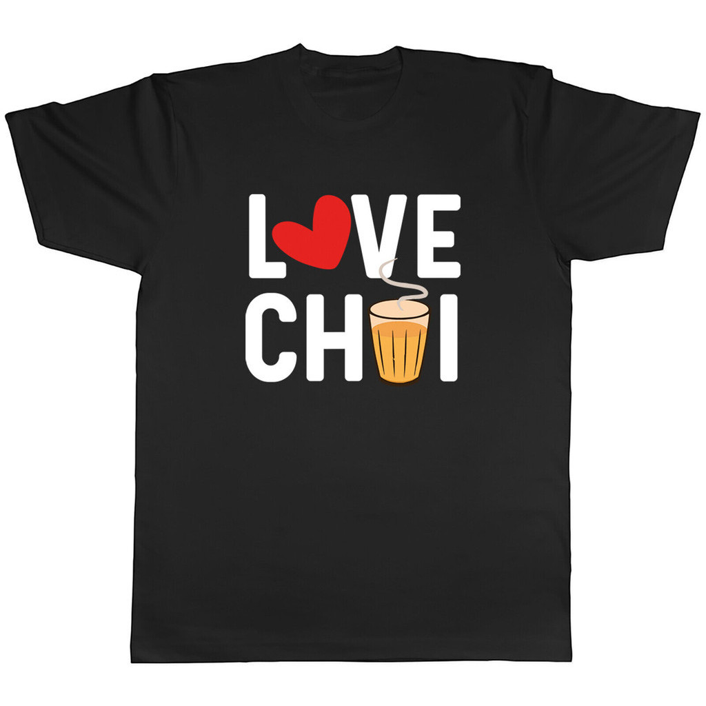 Love Chai 男士 T 恤印度 Masala Karak 茶中性 T 恤禮物