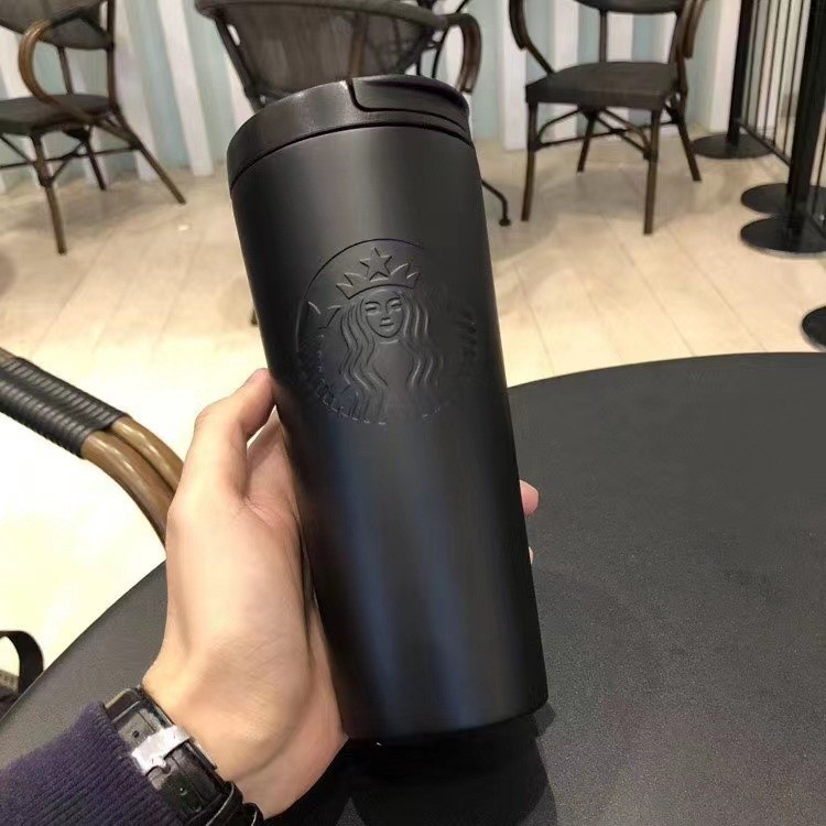 【現貨!】STARBUCKS 保溫杯 咖啡杯 雙層304不鏽鋼水杯 473ml 高檔真空保溫杯 車用水杯 創意保溫杯