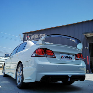 OK購物商城 HONDA CIVIC 喜美八代 K12 空力套件 RR 雙出 後下巴 101 排氣管