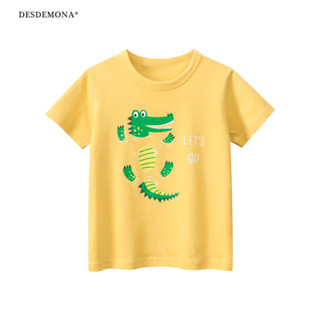 夏季新品 kids韓版童裝夏季兒童短袖T恤 鱷魚男寶寶衣服 100% 純棉
