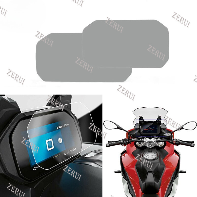 BMW Zr for [現貨店] 摩托車 TPU 屏幕保護膜顯示儀表膜適用於寶馬 C400GT S1000RR R125