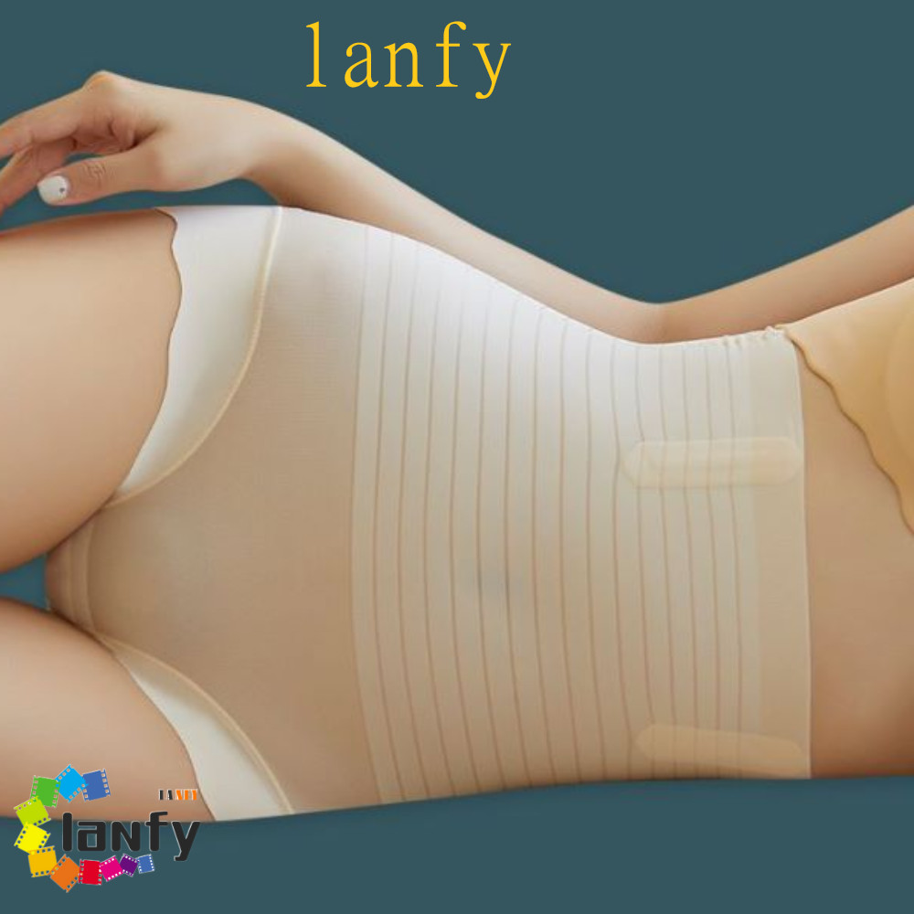 LANFY冰絲腹部控制三角褲,塑身衣平坦的腹部高腰塑形內褲,軟抬起臀部薄女性內衣產後塑身器女
