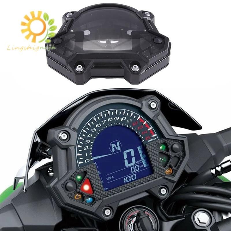 KAWASAKI 1 件摩托車儀表外殼蓋車速表轉速表箱里程表摩托車配件 ABS 適用於川崎忍者 Z900 Z650 20