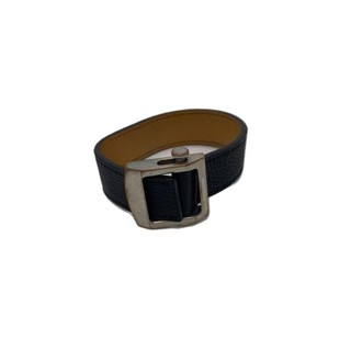 BLESS iTTi錶帶 手環 手鍊 扣件皮革 黑色 日本直送 二手