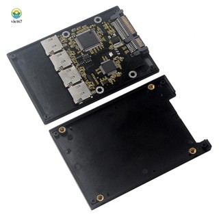 2.5寸4 TF轉SATA轉接卡,自製SSD固態硬盤,用於Micro-SD轉SATA組卡