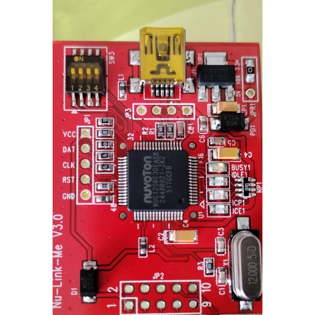NuTiny nuvoton 新唐 Cortex-M Nu-link-ME V3.0 模擬器燒錄-&-&-