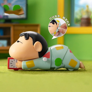 Baby Toys 寶寶玩具 益智玩具 蠟筆小新動感生活盲盒可動發條系列玩具擺件禮物玩偶寶寶正版 嗨皮玩具店03.