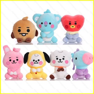 Mg1 BTS BT21 毛絨玩具填充娃娃 TATA RJ CHIMMY COOKY SHOOKY MANG KOAY
