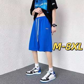 🔥48H出貨 M-8XL美式高街短褲 男潮牌 輕薄透氣運動褲 涼感短褲 運動褲 五分褲透氣運動短褲 寬鬆休閒短褲