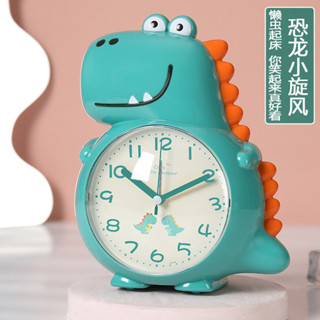 alarm clock 鬧鐘 恐龍兒童鬧鐘初小高學生簡約大音量多功能便攜時鐘臥室床頭靜音表 小狀元文具店 04.20