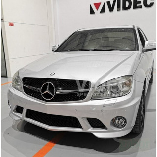 威德汽車 賓士 BENZ W204 08 09 10年 C63 AMG 前保桿含霧燈 C200 C240 C300 素材