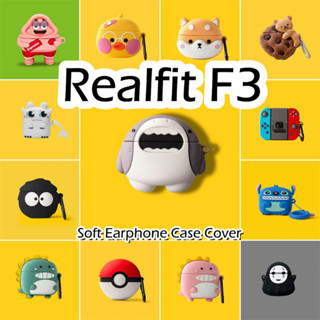 【案例首頁】 For Realfit F3 Case 動漫卡通造型軟矽膠耳機套外殼保護套 NO.1