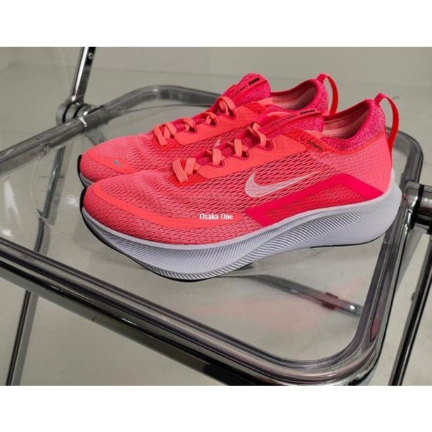 【na tai】【na tai】Nike Zoom Fly 4 玫紅 輕量 舒適透氣 女款慢跑鞋 CT2401-600
