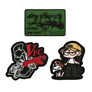 [定製魔術貼貼片] Hk VFC PVC Tactical Morale3D Velcro Patch /徽章/臂章/徽