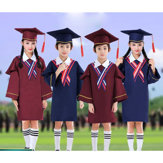 兒童禮服醫生度數畢業禮服幼兒園小學生畢業季攝影小醫生帽套裝演出表演