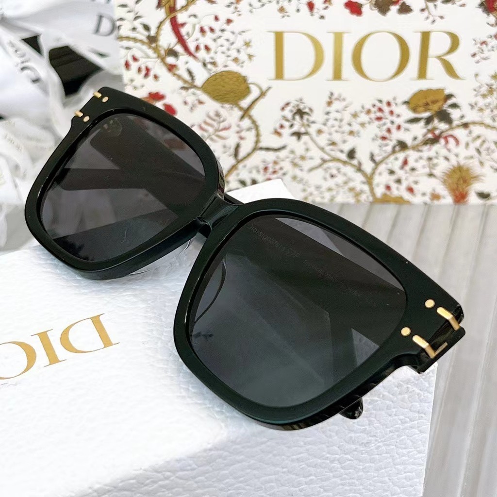 商務 眼鏡架 DR  Diorsignafure S7F 黑色  SIZE：58-18-140 精緻 時尚 高品質 超輕