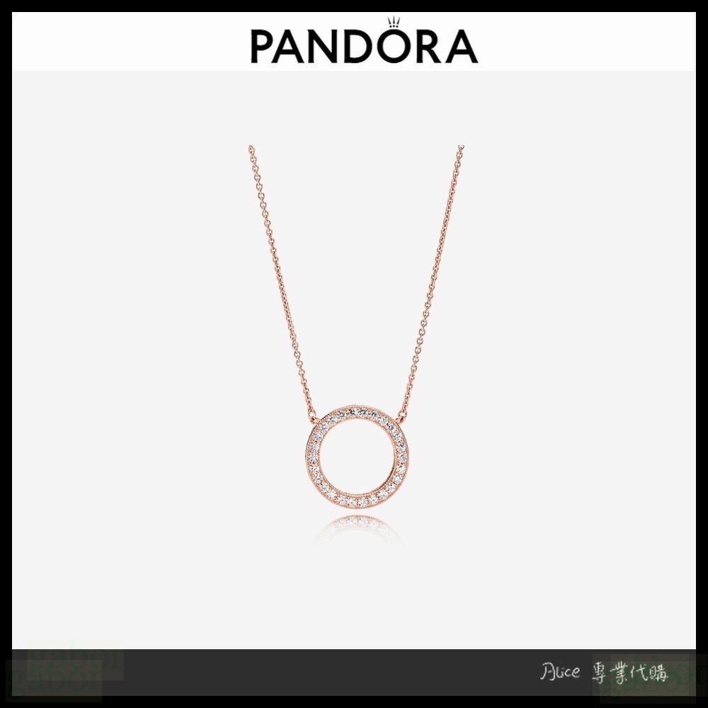 Alice專業代購 Pandora 潘朵拉 PANDORA的心項鍊 愛情 情侶 祝福 情人節 禮物580514CZ