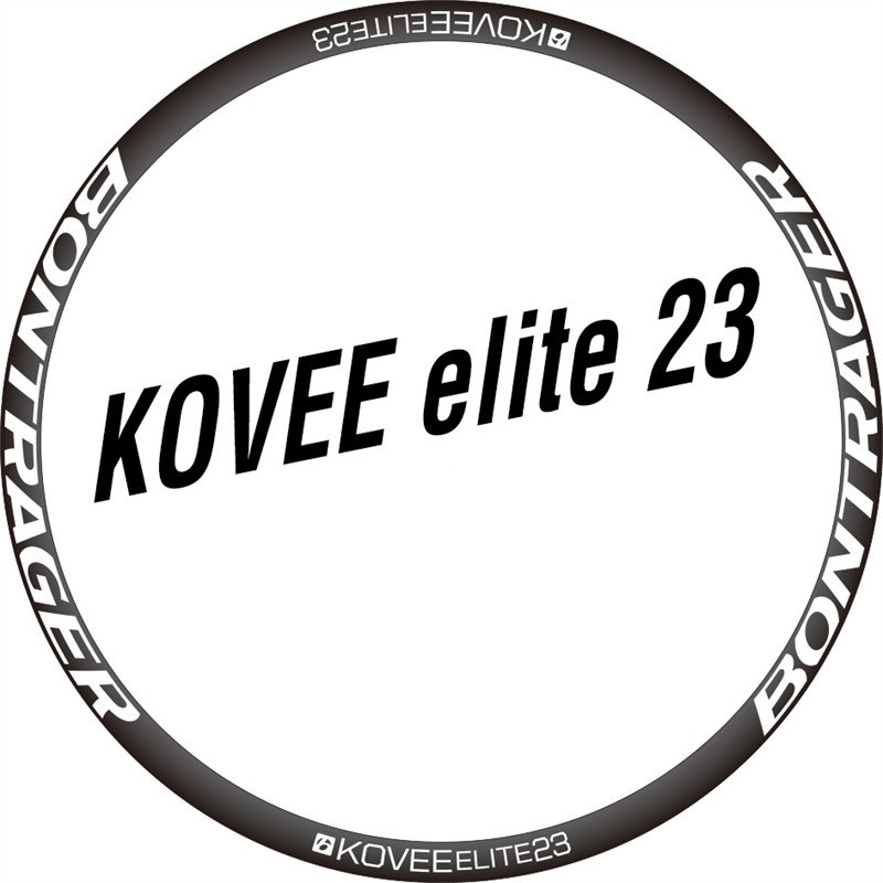 適用於 Bontrager Kovee Elite 23 山地自行車 MTB 公路自行車貼花防曬防水防褪色免運費的自行車