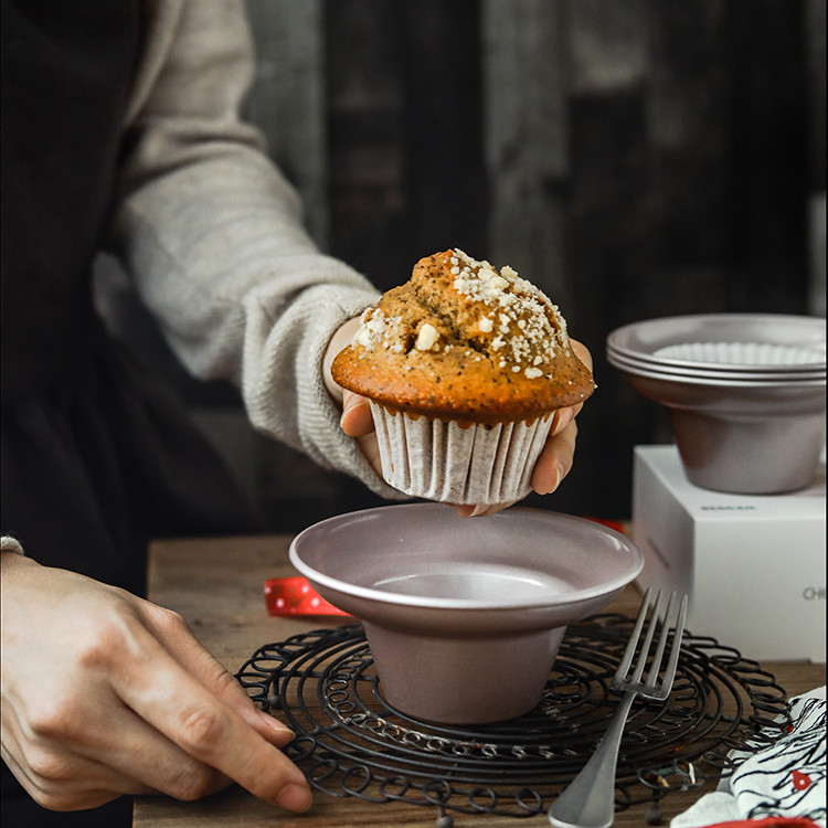 【現貨】【瑪芬模具】【麥芬杯子】蘑菇头 玛芬模具 麦芬杯子 蛋糕模具 富士山防粘面包烘焙模具