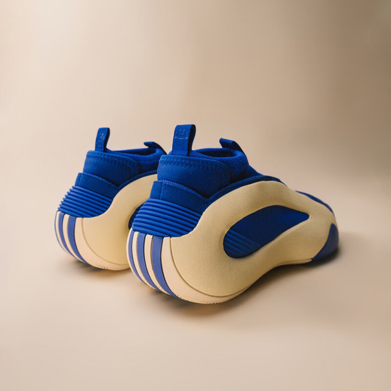 【現貨速發】adidas哈登8代防滑耐磨簽名版專業boost籃球鞋耀藍聚合阿迪達斯 亮藍/簡單黃/亮藍 42