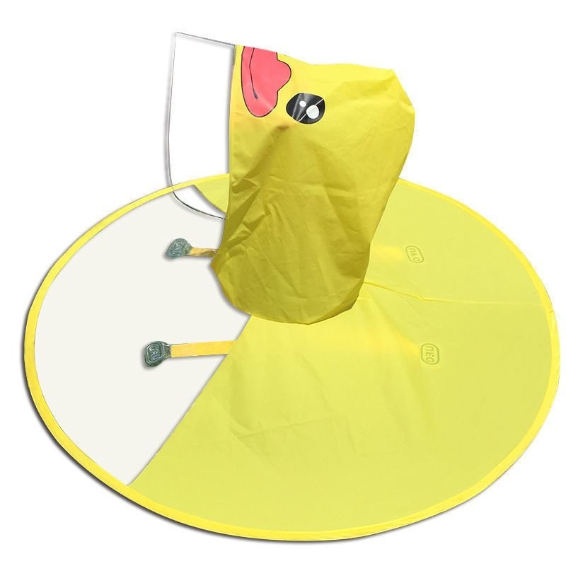 雨衣飛碟帽傘 寶兒童防水雨傘男女童透氣鬥新款