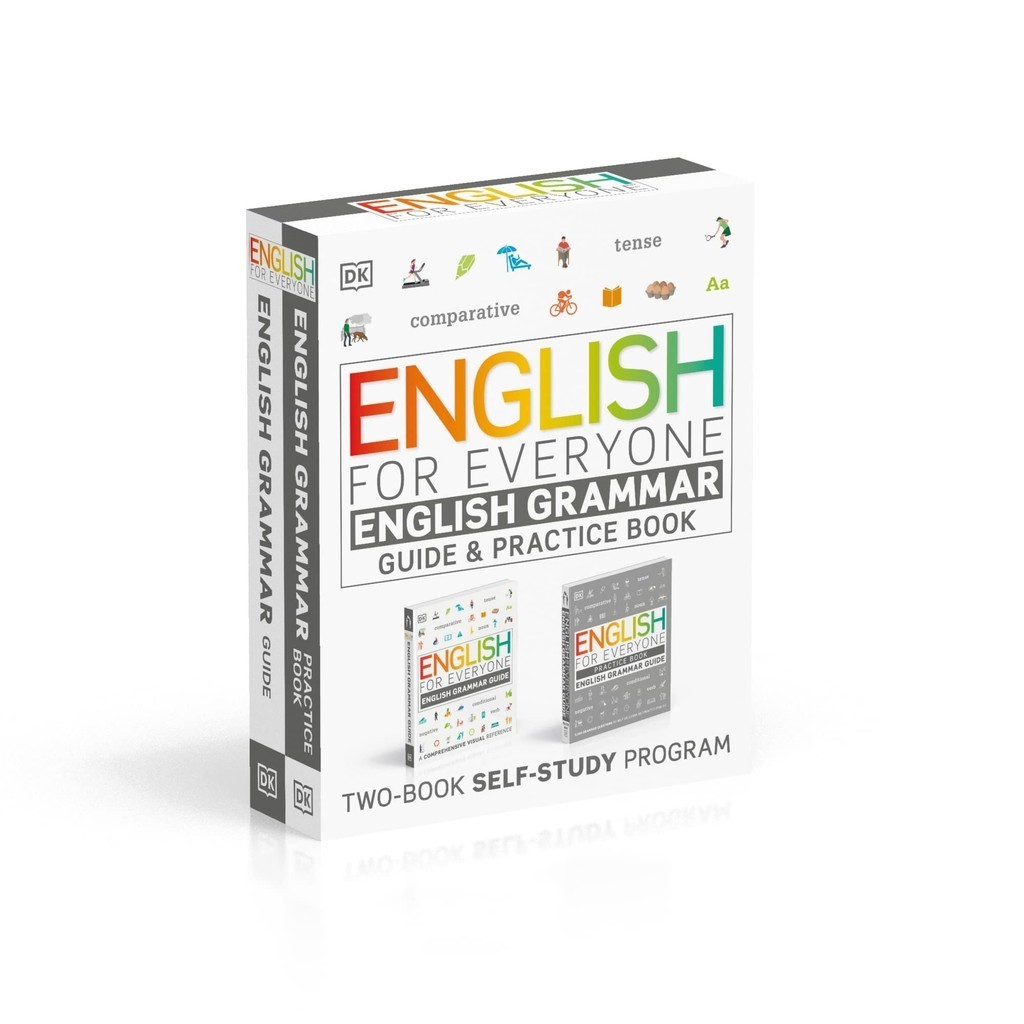 English for Everyone English Grammar Guide and Practice Book Grammar Box Set(美國版)/DK《Dk Pub》【禮筑外文書店】