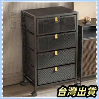 🌟臺灣發貨+統編🌟廚房果蔬菜籃置物架落地式多層多功能抽屜零食收納推車可移動 收納收納櫃置物架/書櫃/書架/層架/置物