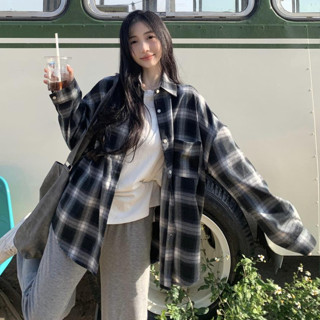 襯衫外套 襯衫 女 襯衫女 女生襯衫 格子襯衫 襯衫 長袖襯衫 女襯衫 柔軟襯衫