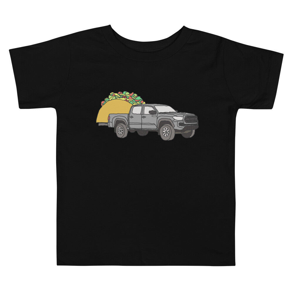 豐田 Tacoma 卡車與 Taco Overlanding 4Wd Overland 幼兒短袖 T 恤