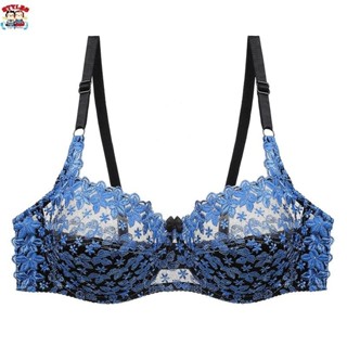 歐美超薄杯性感蕾絲內衣 刺繡CD杯大胸罩 大尺碼Bra