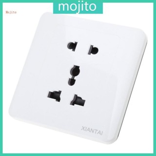Mojito 通用 5 孔電動交流電源插座面板板壁式充電器底座插座