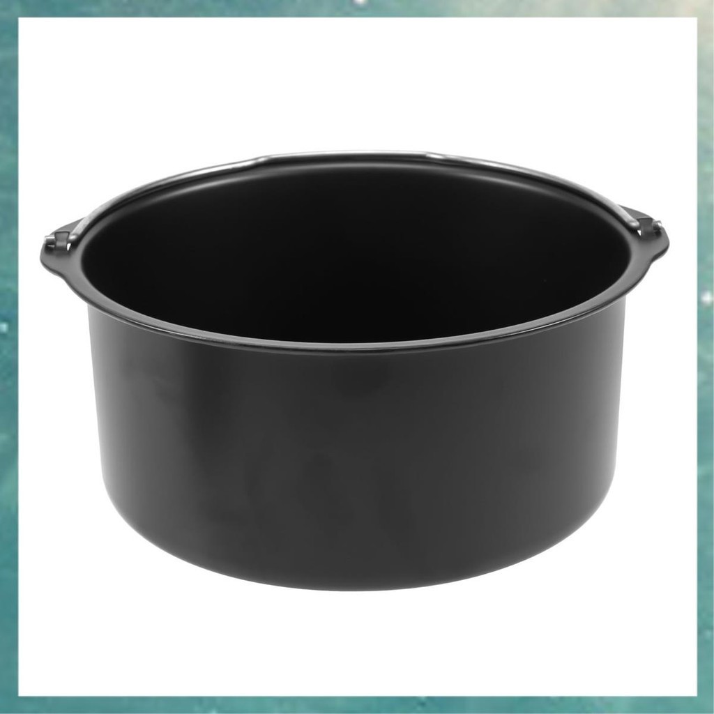 (W J N P )空氣炸鍋配件,空氣炸鍋蛋糕桶麵包烤籃空氣煎鍋燒烤鍋帶把手
