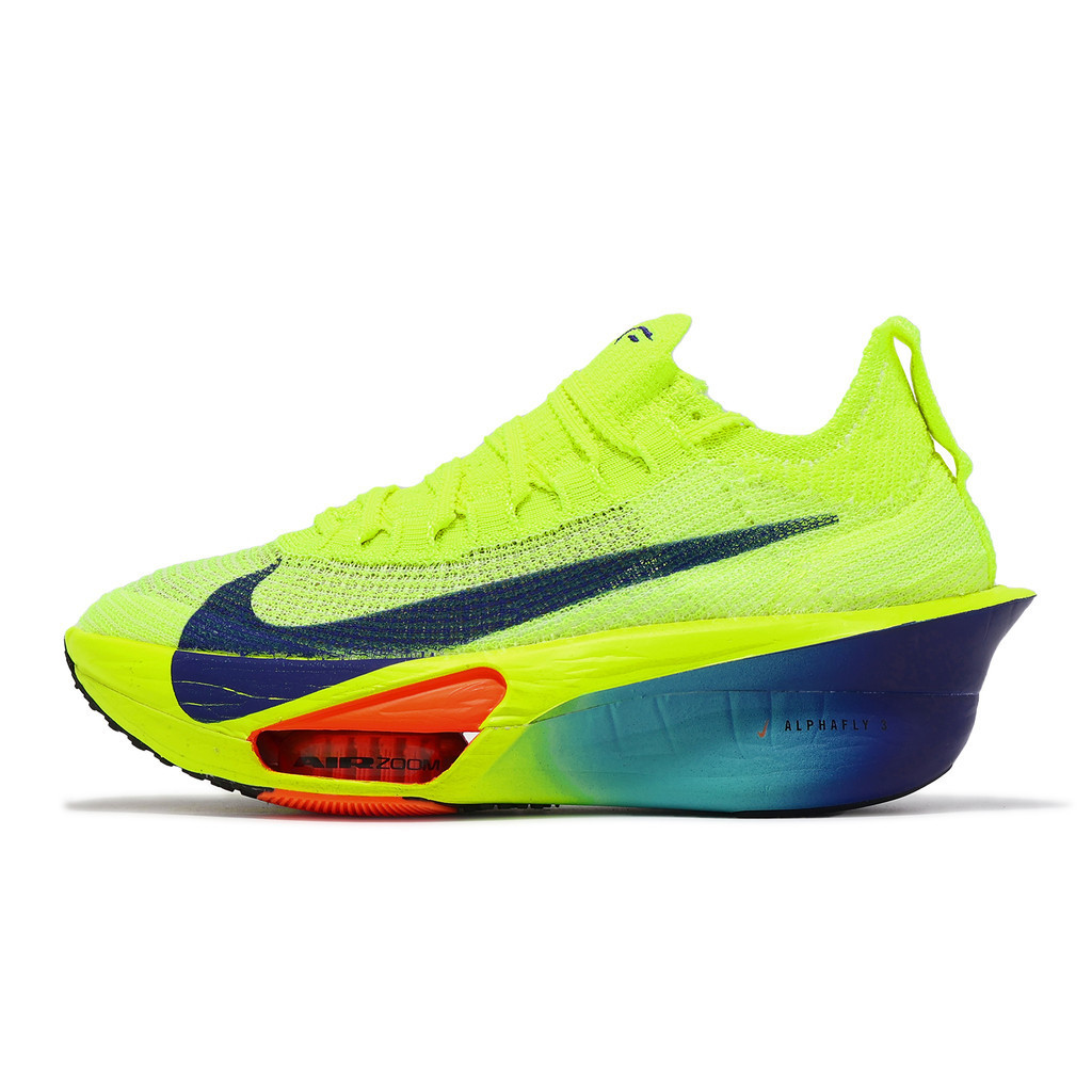 Nike 競速跑鞋 Air Zoom Alphafly Next% 3 女鞋 螢光綠 [ACS] FD8315-700