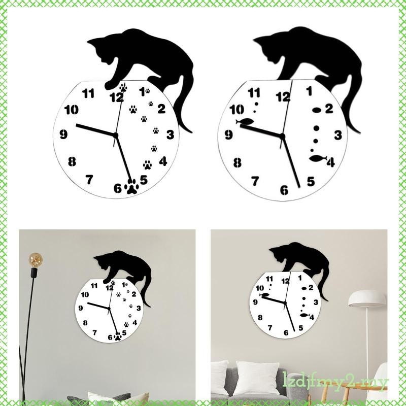 [LzdjfmydcMY] 掛鐘裝飾掛鐘時尚動物系列,教室、農舍牆壁裝飾掛鐘