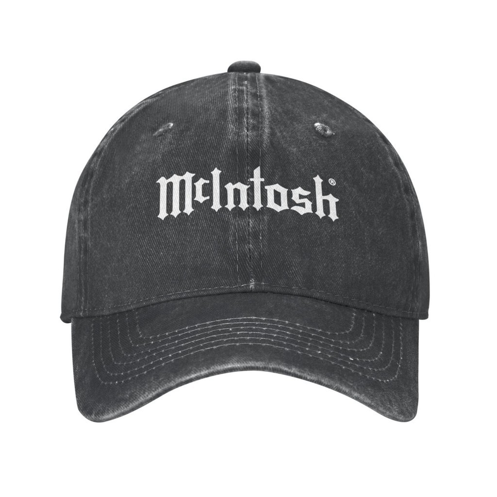 Mcintosh 家庭音頻徽標透氣定制牛仔帽
