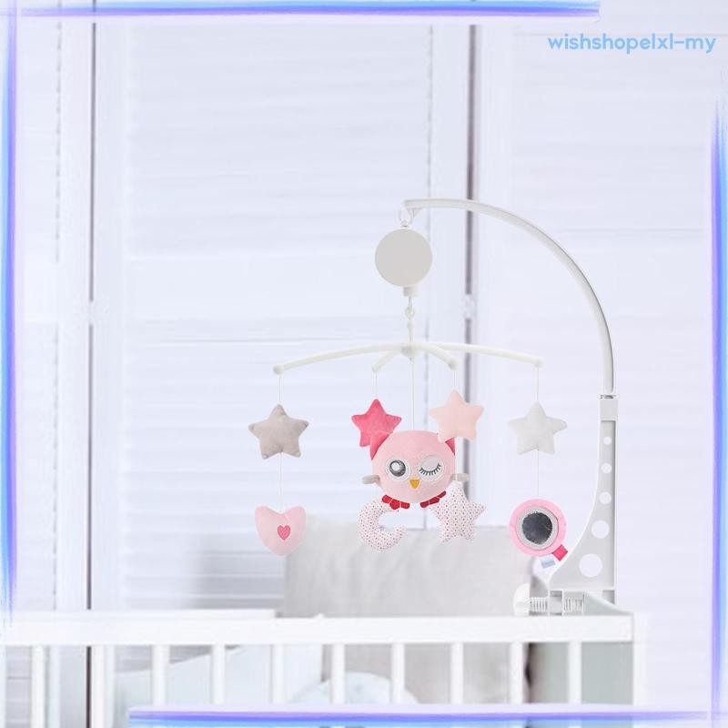 [WishshopelxlMY] 托兒所移動嬰兒床移動床鈴創意托兒所裝飾卡通嬰兒搖鈴玩具新生兒嬰兒懸掛移動玩具