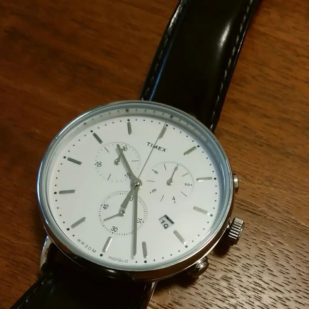 TIMEX 手錶 Fairfield 計時錶 日本直送 二手