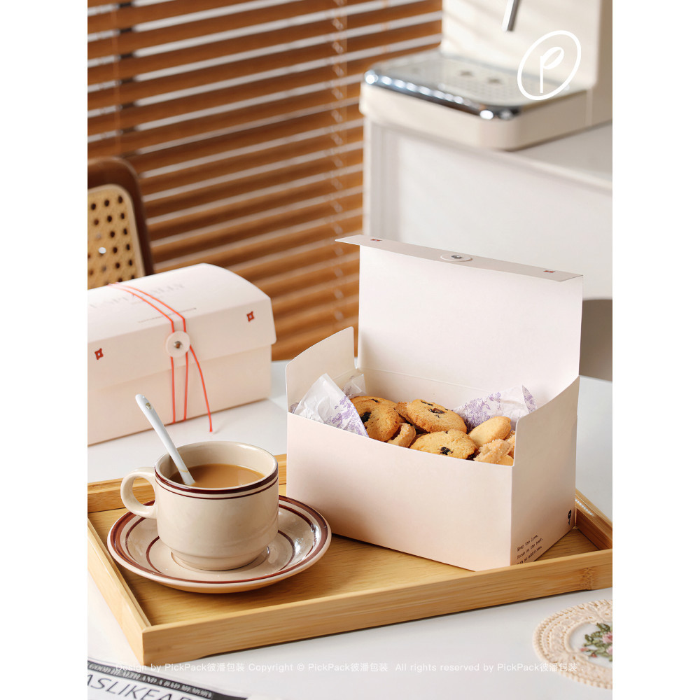 【現貨】【馬卡龍包裝盒】韓系 司康 曲奇餅乾 三明治包裝盒 馬卡龍 雪花酥 甜品 烘焙 零食 禮品 空盒