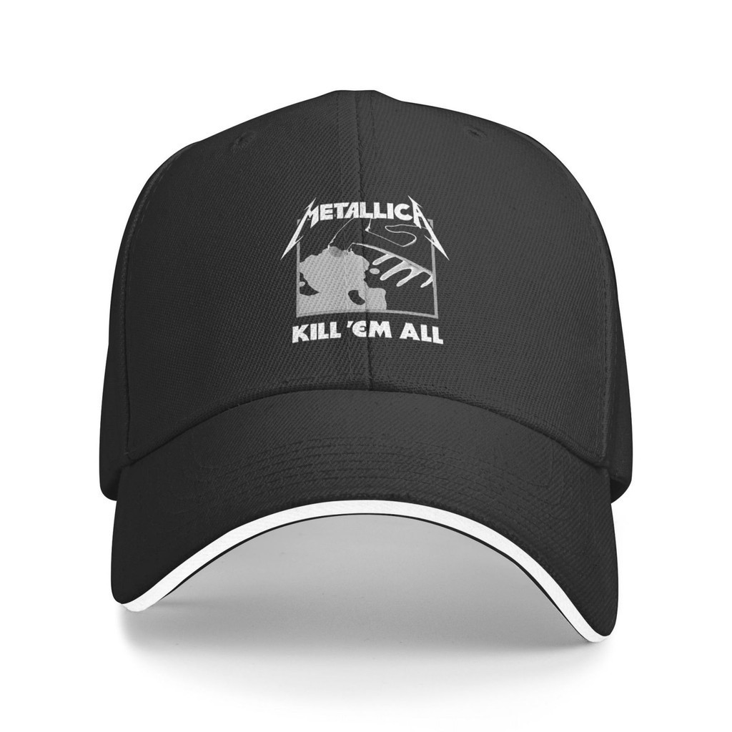 Metallica Kill Em全樂隊專輯棒球帽透氣時尚