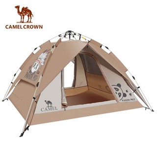 CAMEL CROWN駱駝 全自動液壓帳篷 3 〜 4 人戶外便攜式摺疊帳篷防晒防雨帳篷