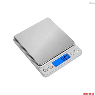 工廠直供家用廚房電子秤 0.1g/1kg英文廚房稱用於食品首飾藥材咖啡等